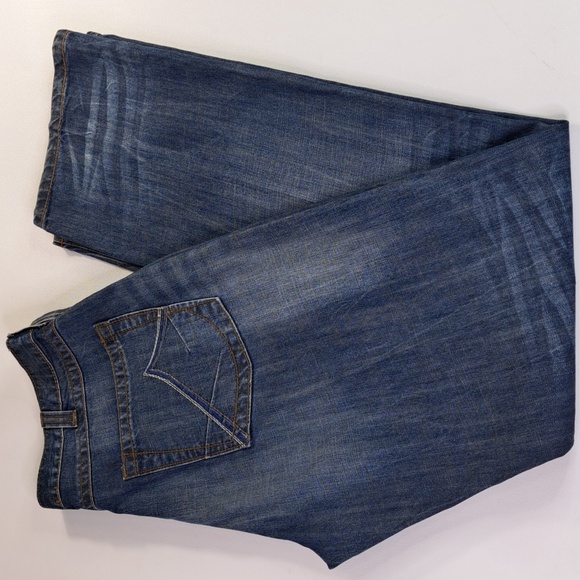 TWENTY XTREME Style 33 Extreme Relaxed Fit Factory Faded Blue Jeans Size 34x36 - Picture 16 of 17